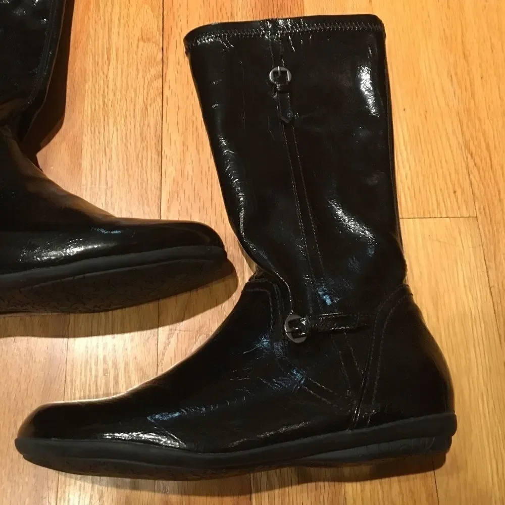Nordstrom Black patent boots